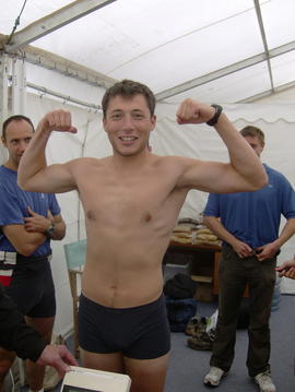 Federico Ucci at Henley weigh-in