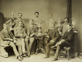 TRC crew at Hamburg International Regatta 1886