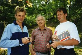 Bill Baker, Alan Reddin and Gavin Reddin in Lucerne