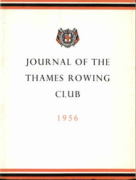 Journal of the Thames Rowing Club 1956