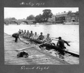 Henley 1925 - Grand eight training