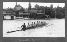 Henley 1925 - Thames Cup eight training