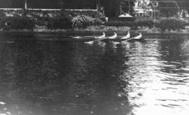 Practising at Henley 1931